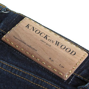 Knock on wood jeans, Milan design fair
